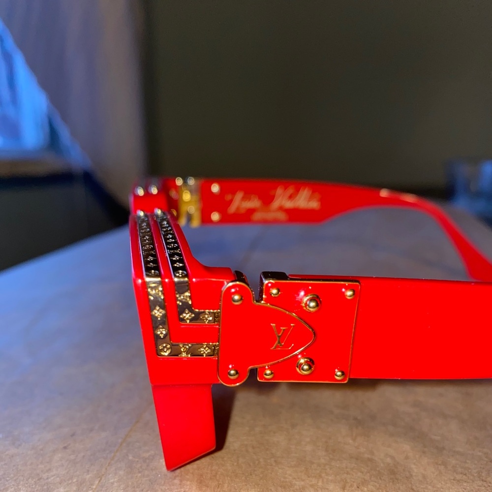 Louis Vuitton 1.1 Millionaire Red Sunglasses